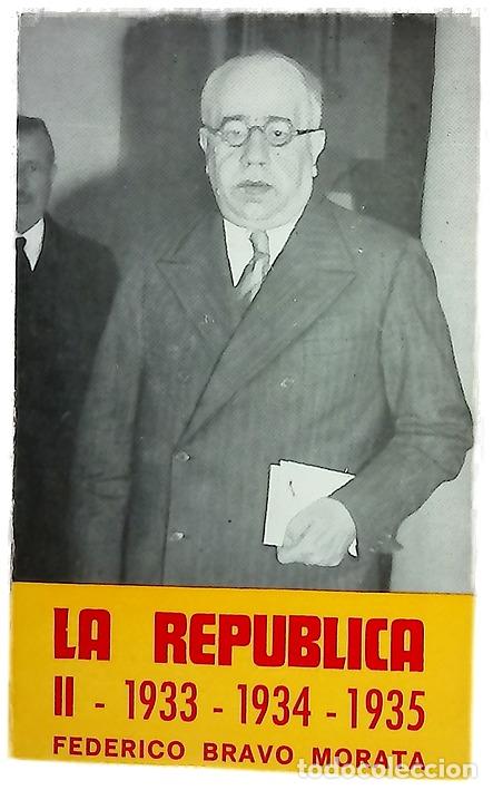 Livros em segunda m&atilde;o: La Rep&uacute;blica II: 1933-1934-1935