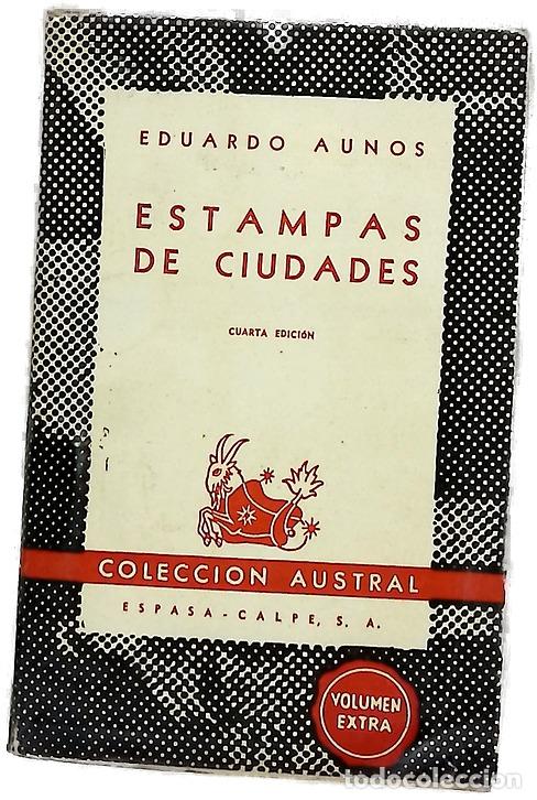 books: Estampas de ciudades - Aunos, Eduardo