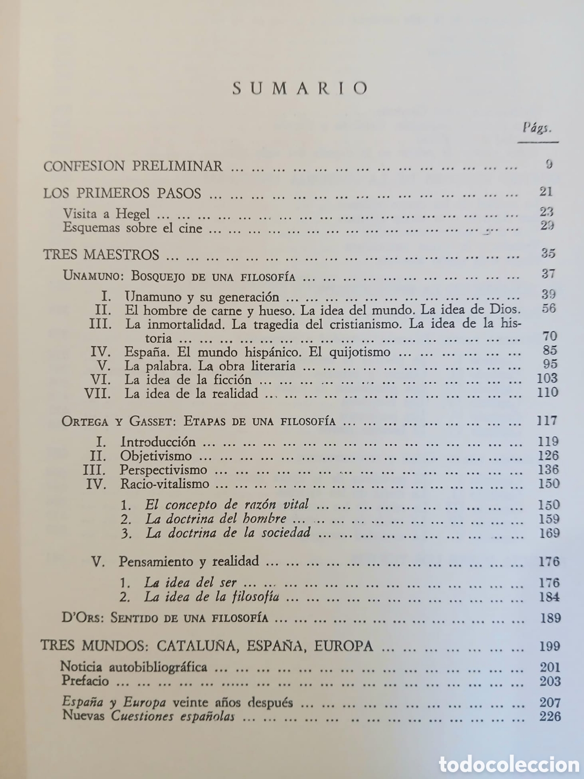 Libros: Obras selectas Jos&eacute; Ferrater Mora - Foto 4