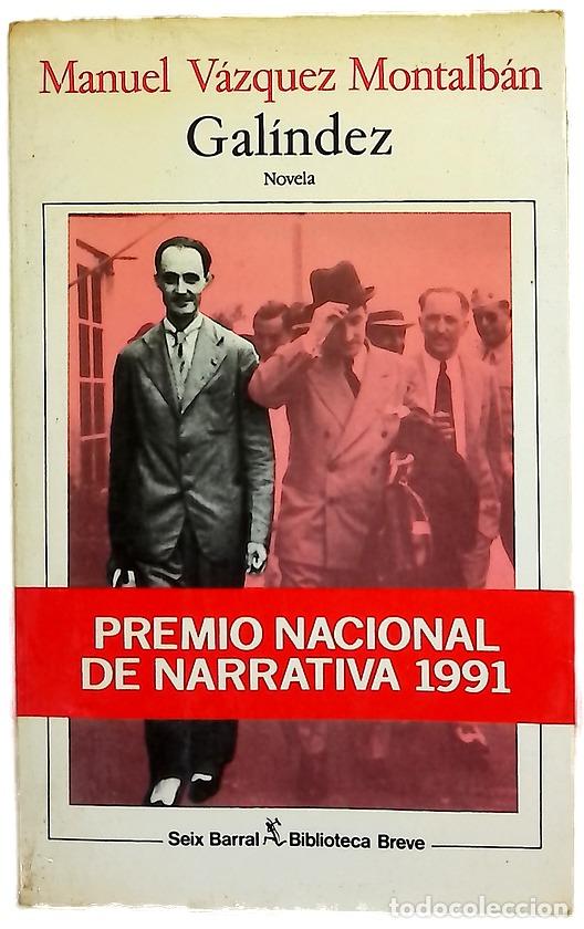 Libros: Gal&iacute;ndez - V&aacute;zquez Montalb&aacute;n, Manuel