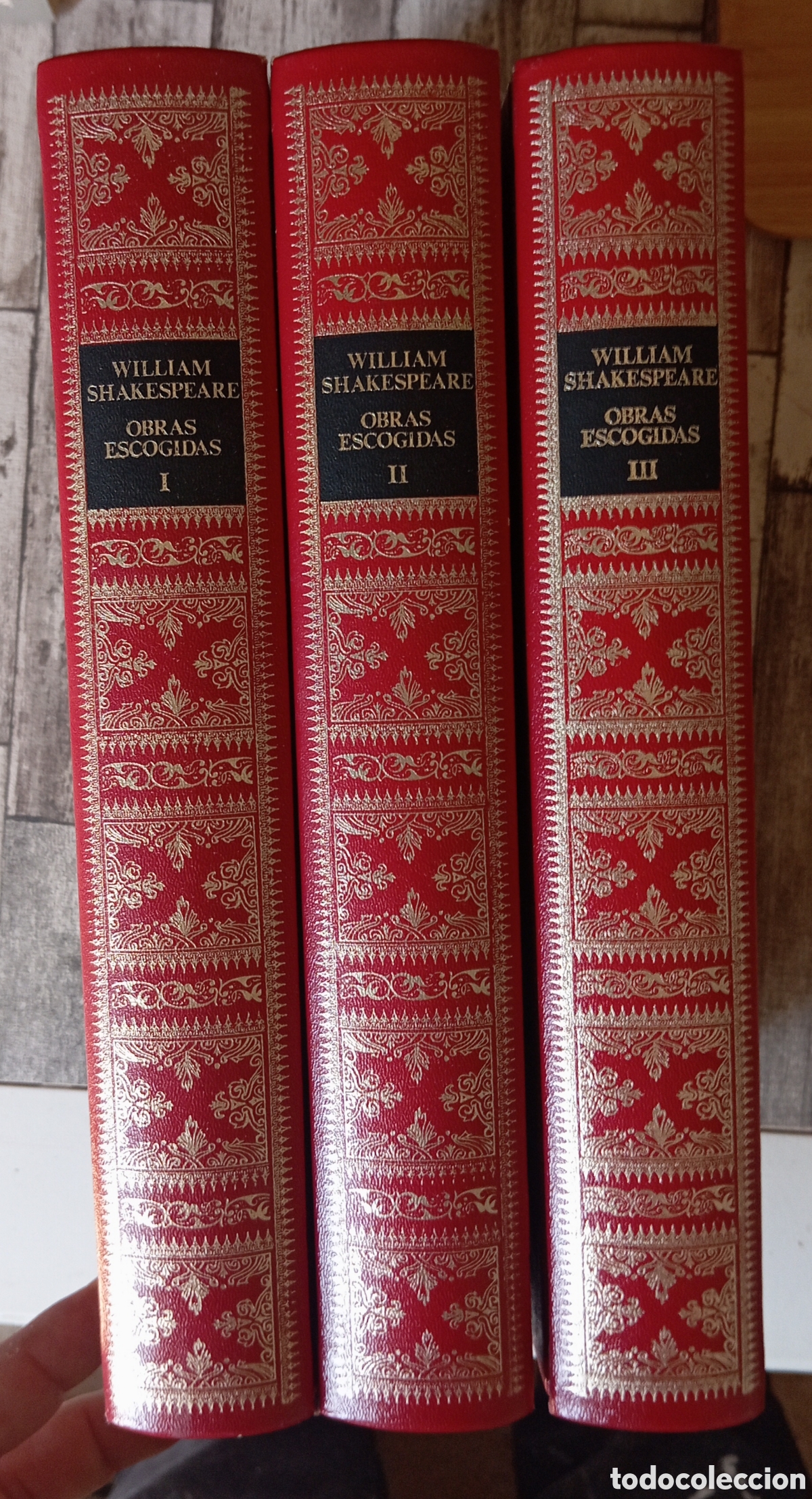 Libros: OBRAS ESCOGIDAS WILLIAM SHAKESPEARE 3 TOMOS - Foto 2