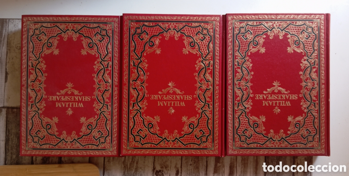Libros: OBRAS ESCOGIDAS WILLIAM SHAKESPEARE 3 TOMOS - Foto 1