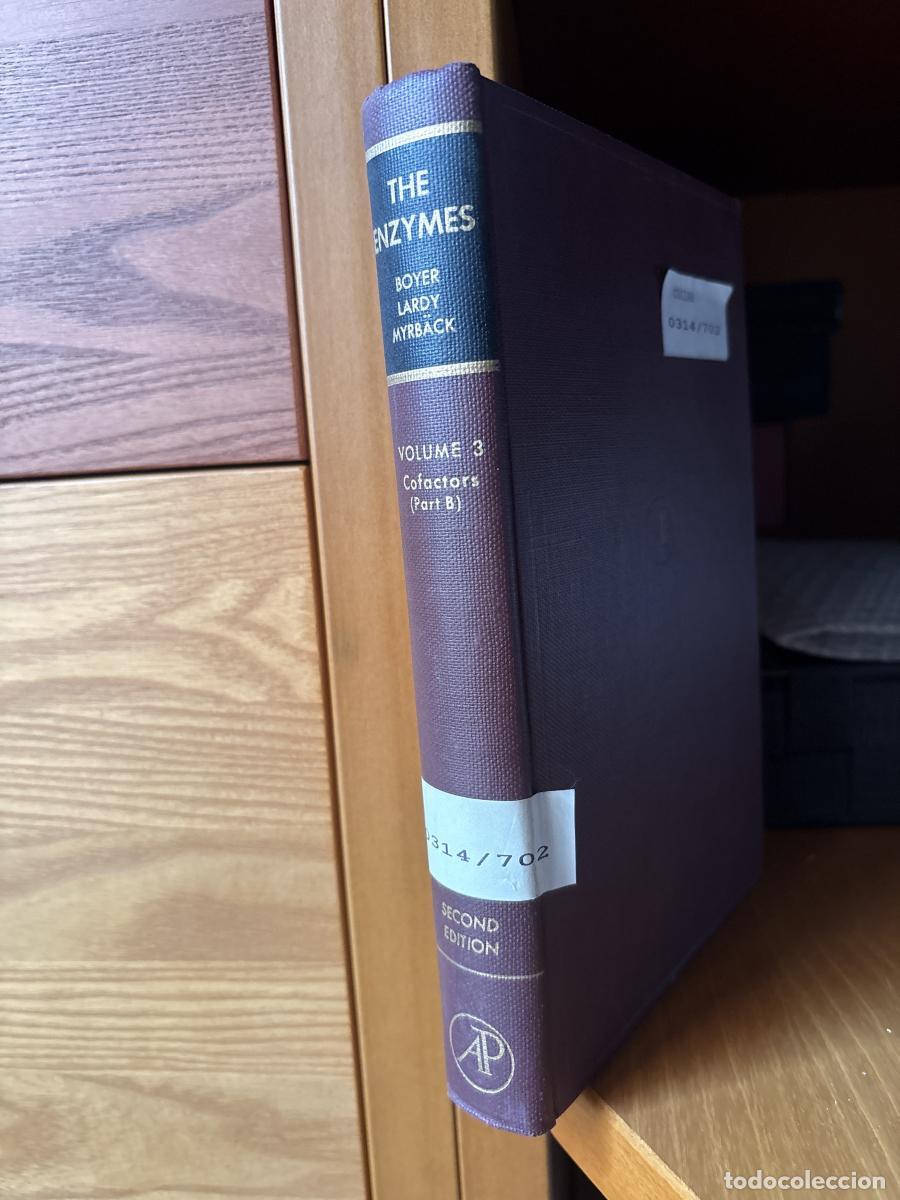 B&uuml;cher: . VOLUMEN 3. PROSTHETIC GROUP AND COFACTORS (PARTE B) - PAUL BOYER/HENRY LARDY Y kARL MYRB&Auml;CK TDK601