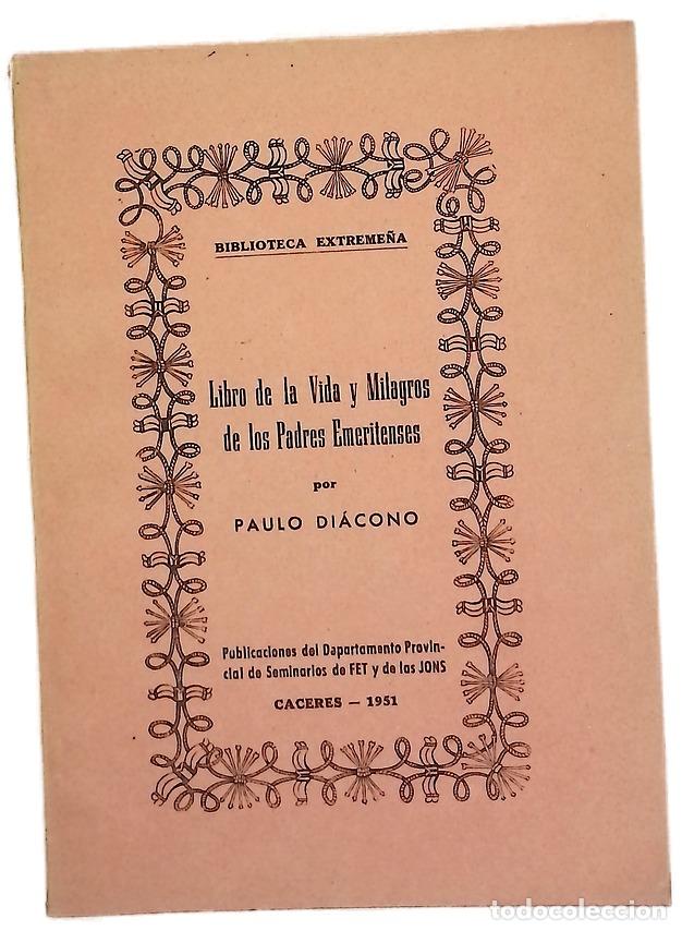 books: Libro de la Vida y Milagros de los padres Emeritenses