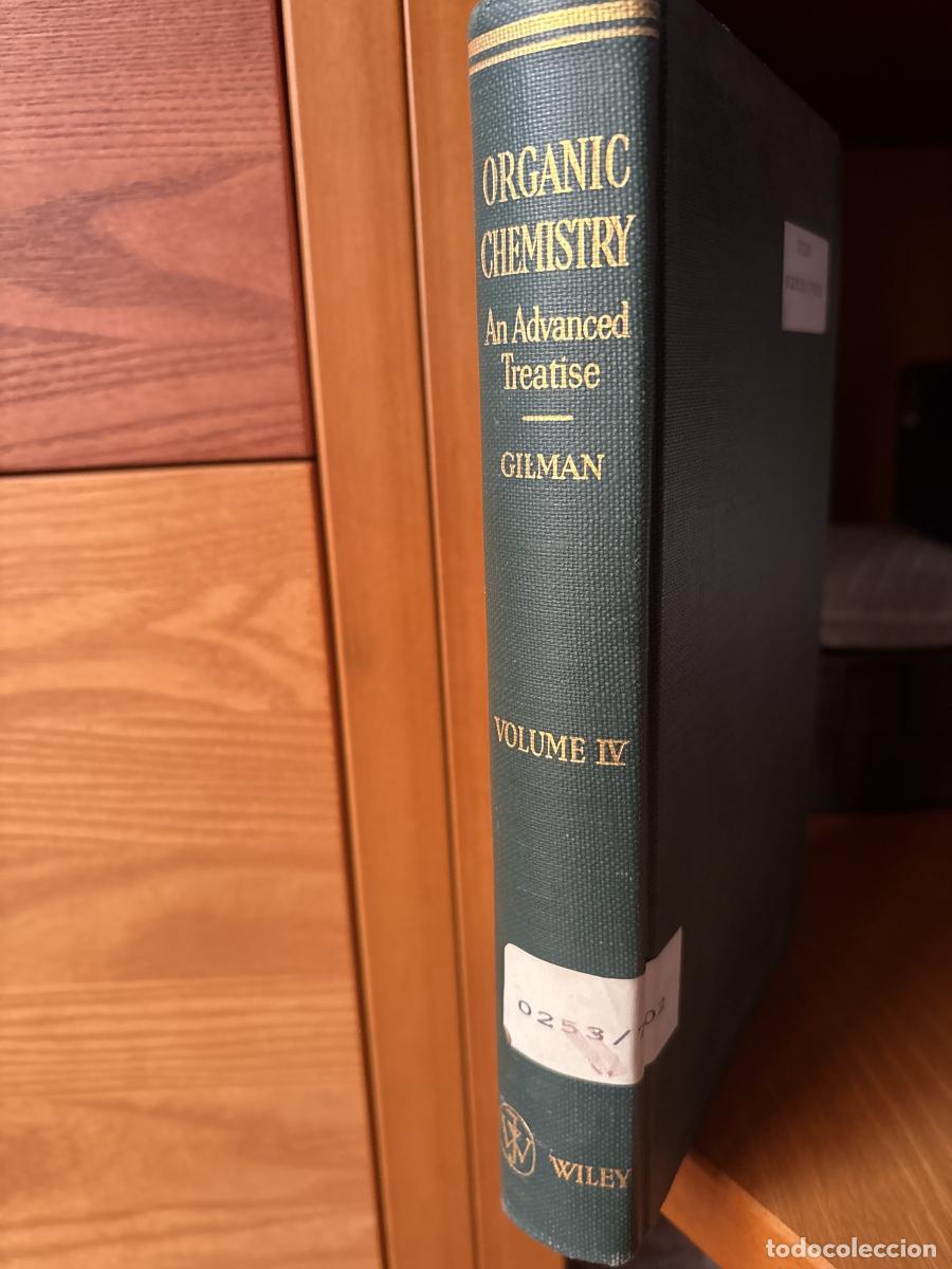 Livros em segunda m&atilde;o: ORGANIC CHEMISTRY. AND ADVANCED TEATISE. VOLUMEN IV - HENRY GILMAN TDK601