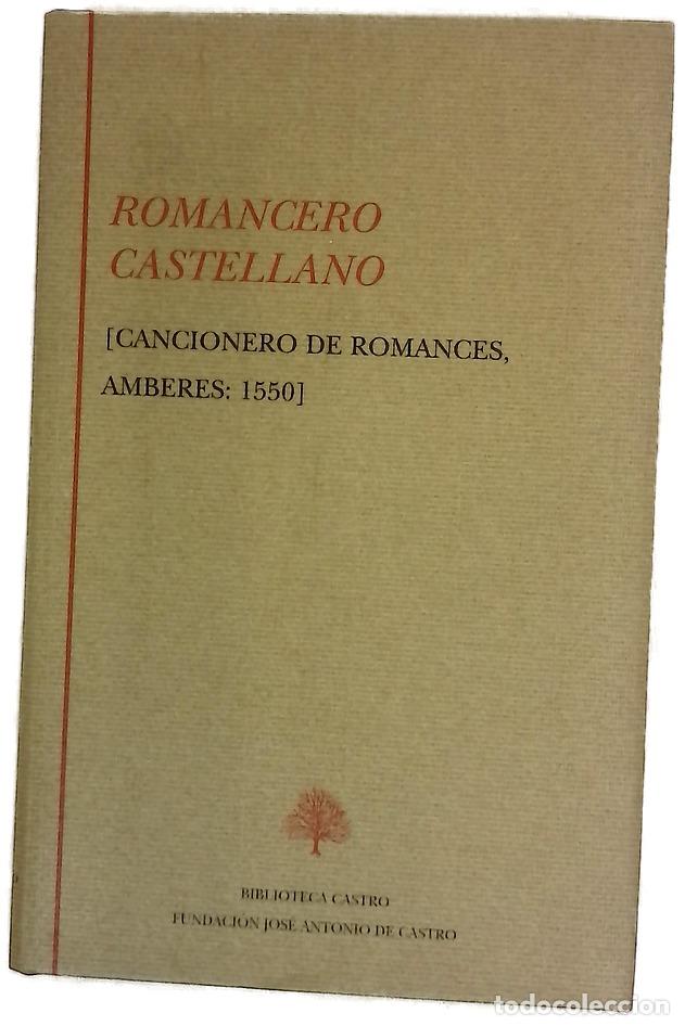 Libros: Romancero castellano (cancionero de romances, Amberes, 1550)