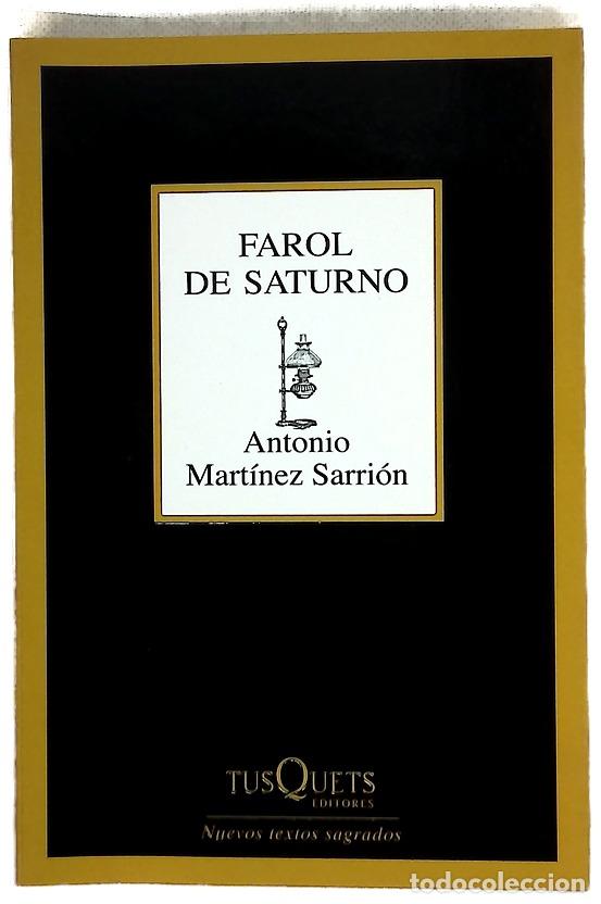 B&uuml;cher: Farol de Saturno - Mart&iacute;nez Sarri&oacute;n, Antonio
