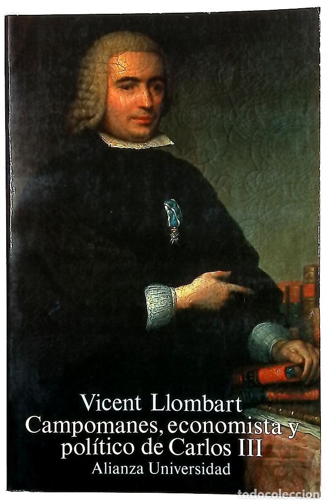 B&uuml;cher: Campomanes, economista y pol&iacute;tico de Carlos III