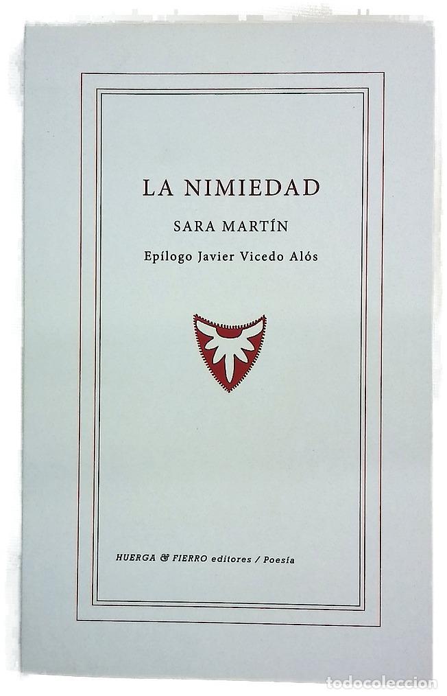 Libri di seconda mano: La nimiedad - Mart&iacute;n, Sara