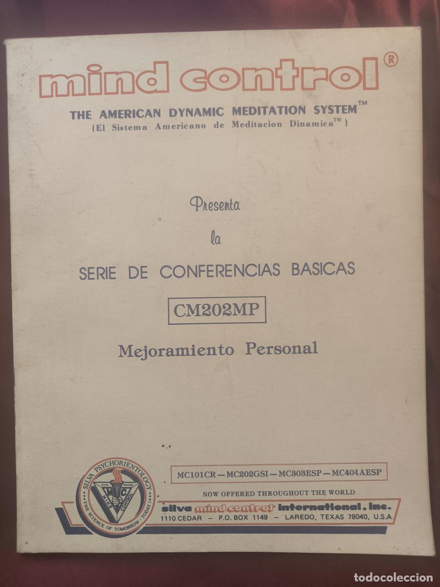 Libros: Mind Control. The American Dynamic Meditation System. Presenta la Serie de conferencias b&aacute;sicas: Mej