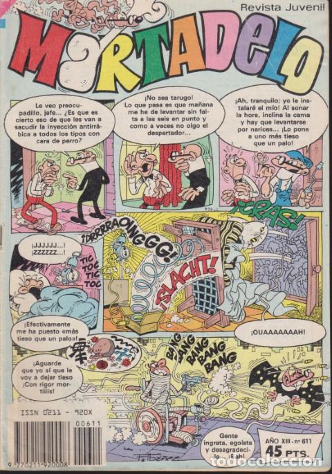 Livros em segunda m&atilde;o: MORTADELO. REVISTA JUVENIL. A&Ntilde;O XIII. N&ordm;611 - F. IBA&Ntilde;EZ