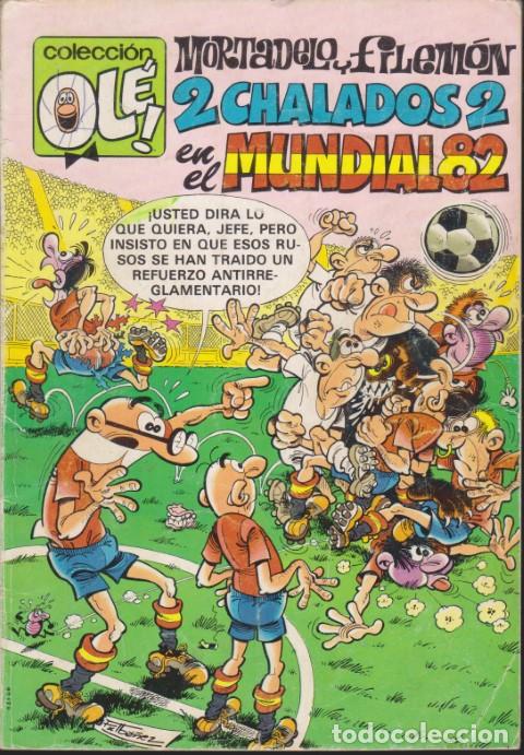 Livros em segunda m&atilde;o: MORTADELO Y FILEM&Oacute;N. 2 CHALADOS 2 EN EL MUNDIAL 82. N&ordm;242 - F. IBA&Ntilde;EZ