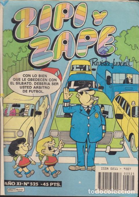 Livros em segunda m&atilde;o: ZIPI Y ZAPE. A&Ntilde;O XI. N&ordm;525 - ESCOBAR