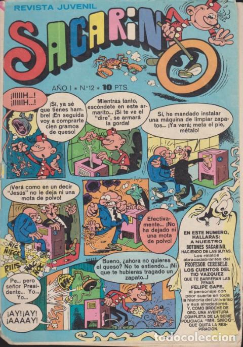 Livros em segunda m&atilde;o: SACARINO. REVISTA JUVENIL. A&Ntilde;O I. N&ordm;12 - MONTSERRAT VIVES MALONDRO. (DIR.)