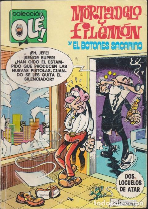 Livros em segunda m&atilde;o: MORTADELO Y FILEM&Oacute;N Y EL BOTONES SACARINO. DOS LOCUELOS DE ATAR. N&ordm;188 - F. IBA&Ntilde;EZ