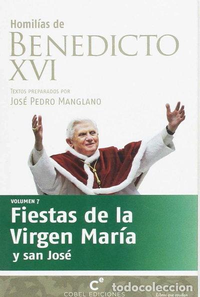 B&uuml;cher: Homil&iacute;as de Benedicto XVI: Fiestas de la Virgen Mar&iacute;a y San Jos&eacute;- 9788493752569