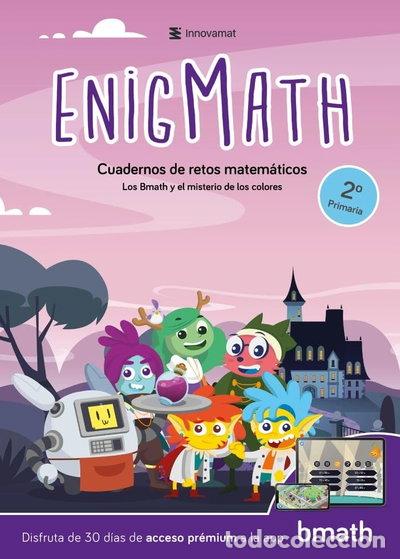 Livres: Enigmath 2&ordm; Primaria: Los Bmath y el misterio de los colores- 9788411679305