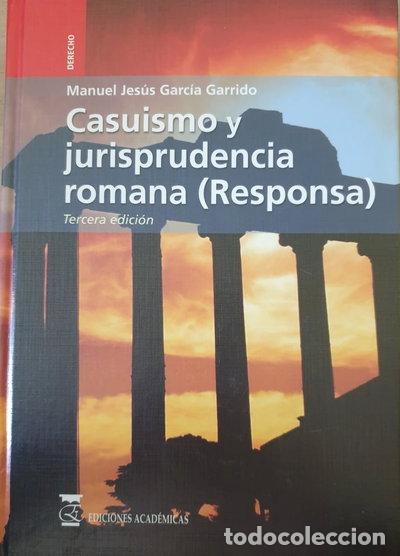Libros: Casuismo y jurisprudencia romana- 9788496062771