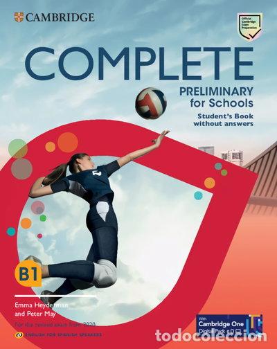 Livres: Complete Preliminary for Schools English for Spanish Speakers Student's Book ...- 9788413224169