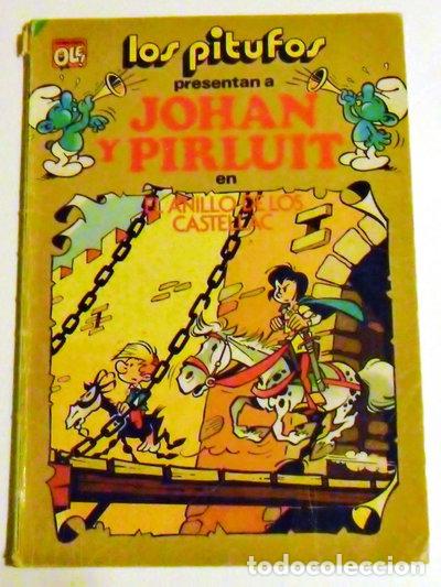 B&uuml;cher: Los Pitufos presentan a Johan y Pirluit en El Anillo de los Castellac- 9788402086303