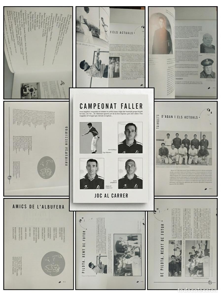 books: PILOTA VALENCIANA TOT UN UNIVERS. Falla L'Abufera-Catarroja, 2000