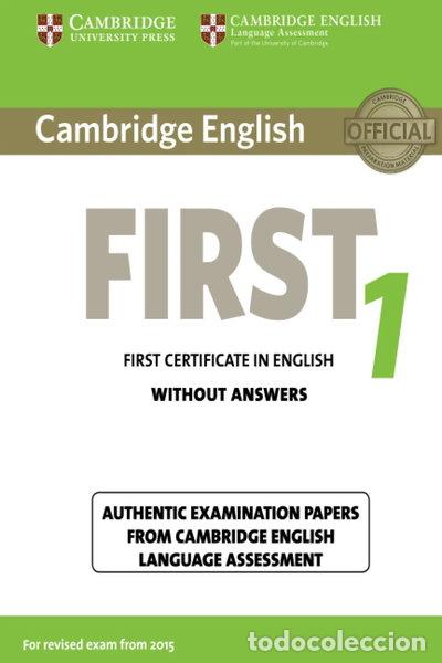 Livres: Cambridge English First 1- 9781107668577