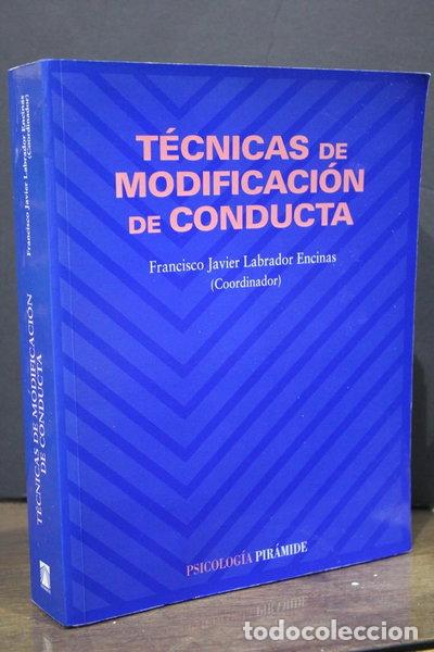 Livros em segunda m&atilde;o: T&eacute;cnicas de modificaci&oacute;n de conducta- 9788436822298