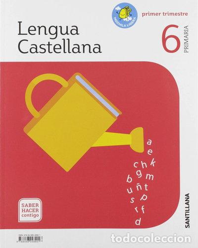 books: Lengua 6 de Primaria Saber Hacer Contigo- 9788468048901