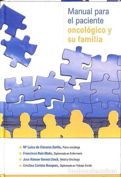 Libros: Manual para el paciente oncol&oacute;gico y su familia- 9788469064481
