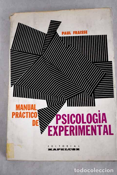 Libros: Psicolog&iacute;a experimental.- Fraisse, Paul