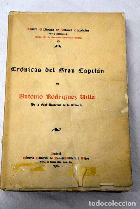 Libri di seconda mano: Cr&oacute;nicas del Gran Capit&aacute;n