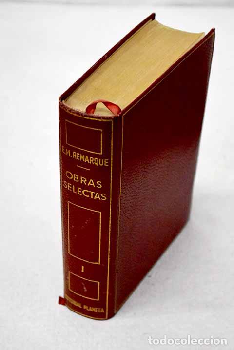 books: Obras selectas, tomo I.- Remarque, Erich Maria