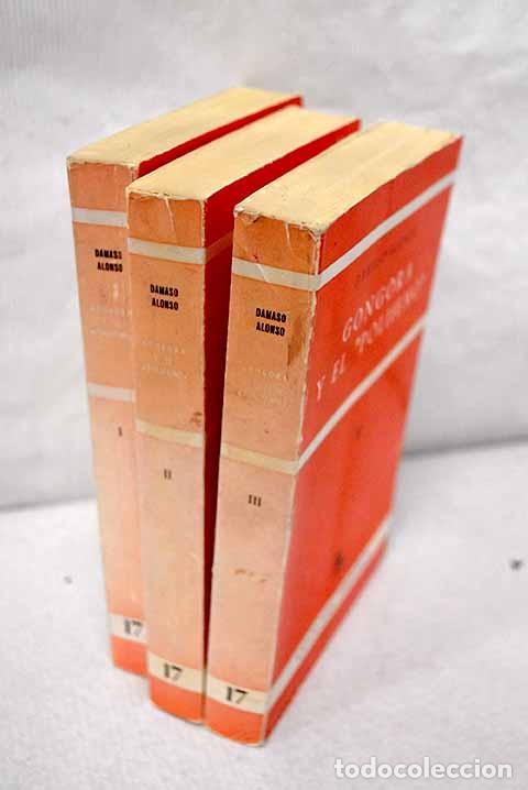 Libros: G&oacute;ngora y el Polifemo .- Alonso, D&aacute;maso