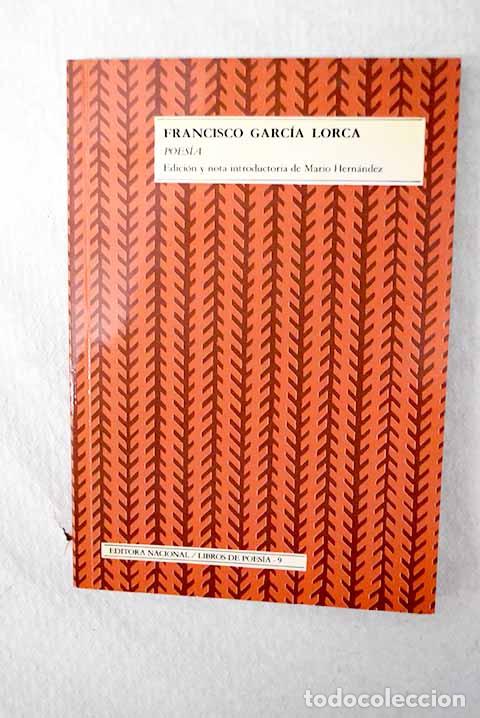 Livres: Poes&iacute;a: Garc&iacute;a Lorca, Francisco.- Garc&iacute;a Lorca, Francisco