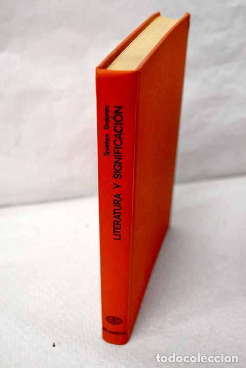 Livres: Literatura y significaci&oacute;n.- Todorov, Tzvetan