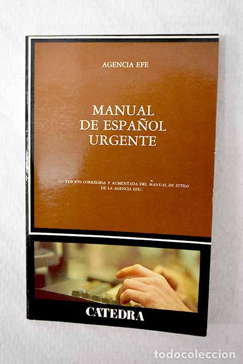 books: Manual de espa&ntilde;ol urgente