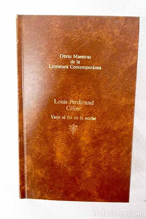 books: Viaje al fin de la noche.- Celine, Louis Ferdinand