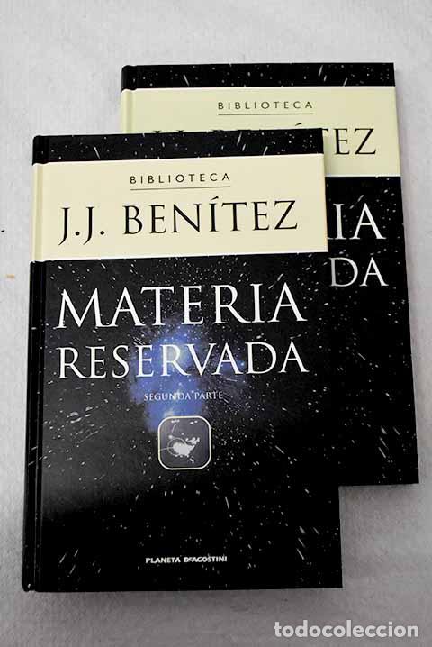 Livros em segunda m&atilde;o: Materia reservada: Ben&iacute;tez, J. J..- Ben&iacute;tez, J. J.