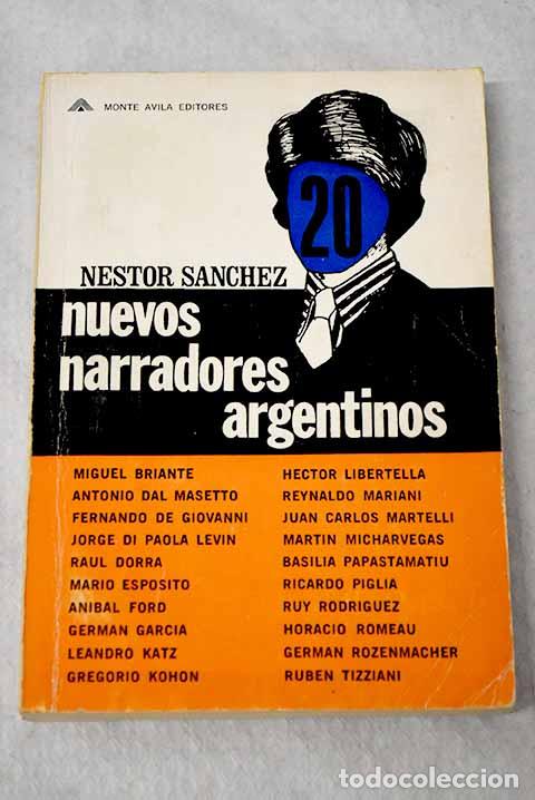 Libros: 20 nuevos narradores argentinos: antolog&iacute;a