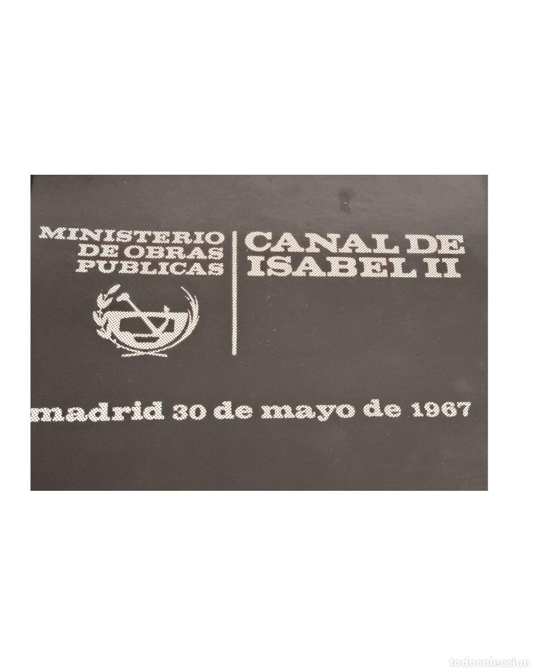 Libros: CANAL DE ISABEL II. MINISTERIO DE OBRAS P&Uacute;BLICAS - VV.AA