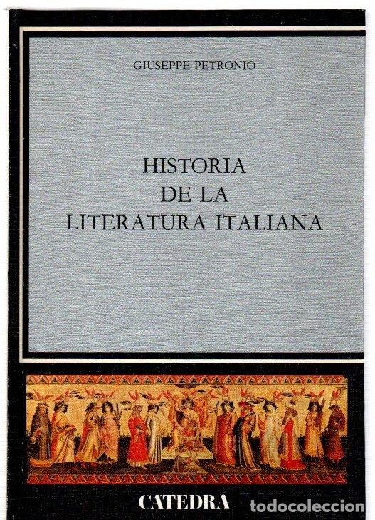 Libros: Historia de la literatura italiana - Petronio, Giuseppe