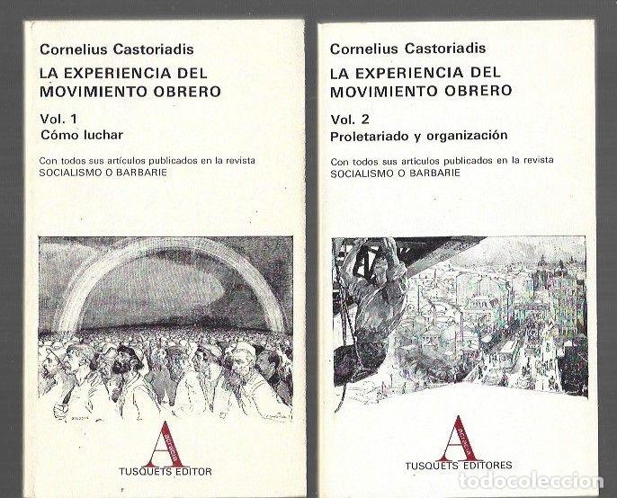 Livros em segunda m&atilde;o: EXPERIENCIA DEL MOVIMIENTO OBRERO - LA (2 TOMOS: COMO LUCHAR / PROLETARIADO Y ORGANIZACION) - CASTOR
