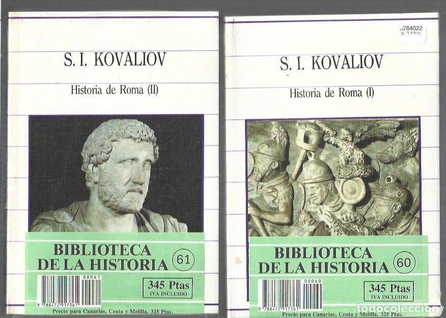 Libri di seconda mano: HISTORIA DE ROMA (2 TOMOS) - S. I. KOVALIOV