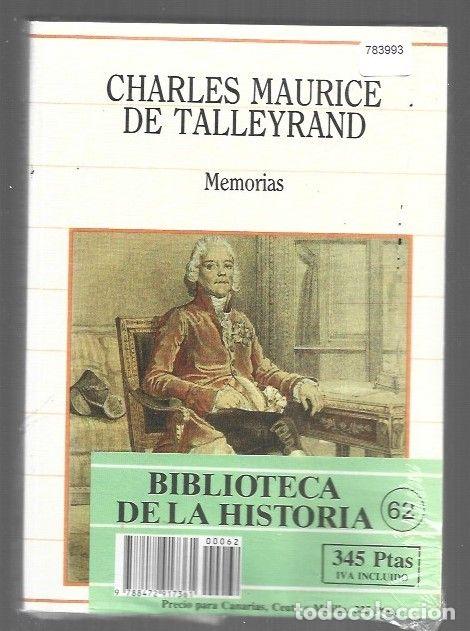 Libros: MEMORIAS - TALLEYRAND, CHARLES MAURICE DE - Foto 1