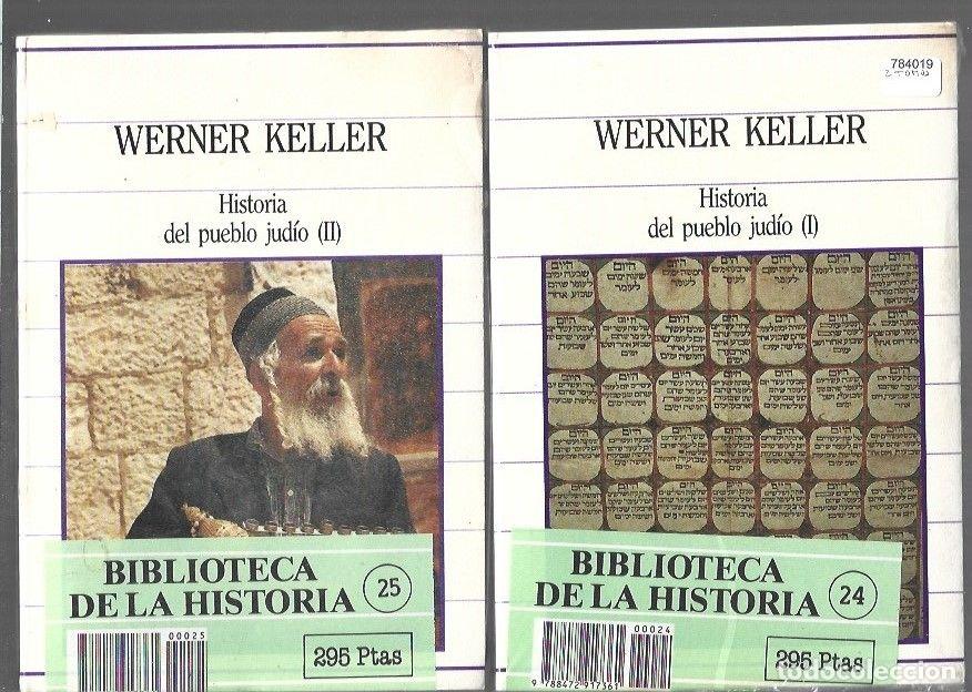 Livros em segunda m&atilde;o: HISTORIA DEL PUEBLO JUDIO (2 TOMOS) - KELLER, WERNER