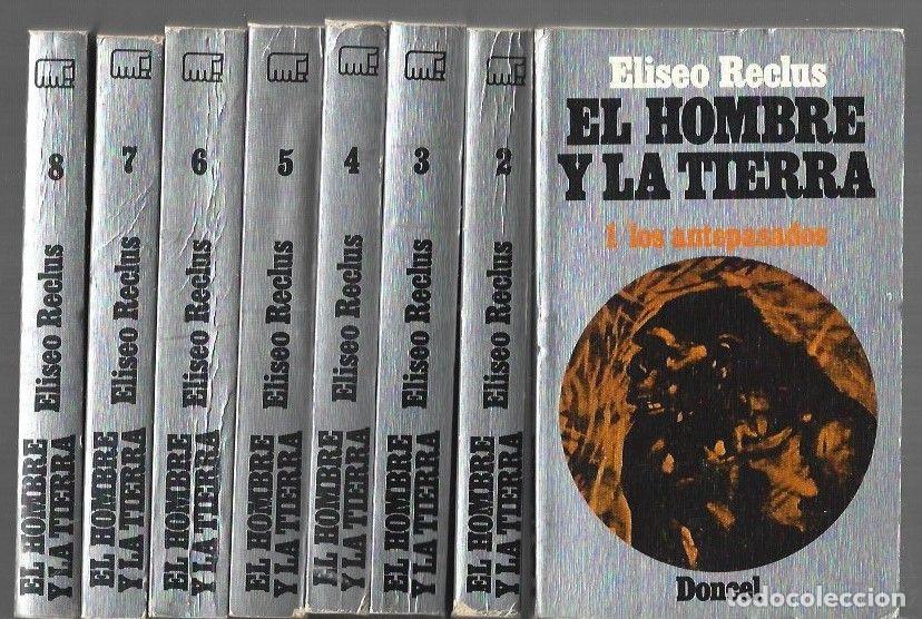 B&uuml;cher: HOMBRE Y LA TIERRA - EL (8 TOMOS) - RECLUS, ELISEO