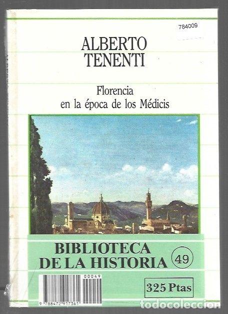 Livros em segunda m&atilde;o: FLORENCIA EN LA EPOCA DE LOS MEDICIS - TENENTI, ALBERTO