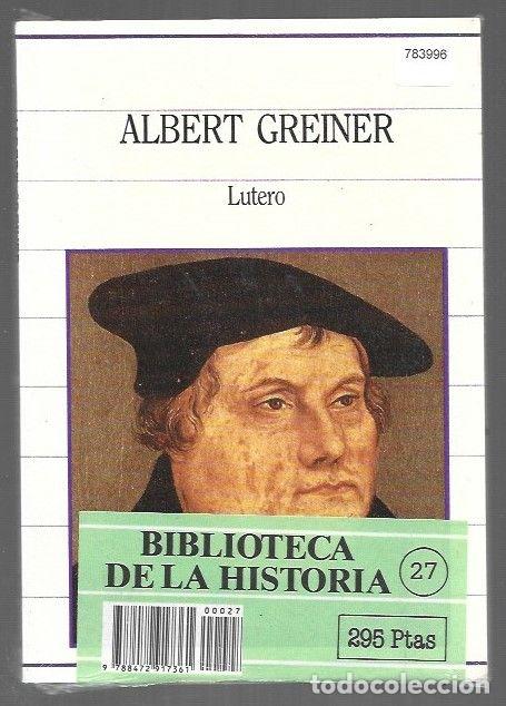 Libros: LUTERO - GREINER, ALBERT - Foto 1