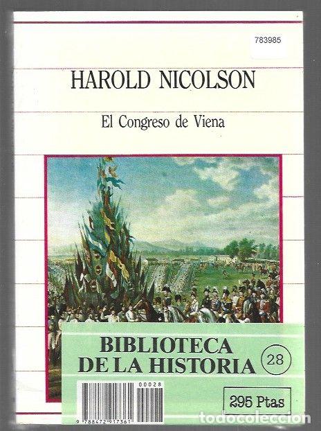 Livros em segunda m&atilde;o: CONGRESO DE VIENA - EL - NICOLSON, HAROLD