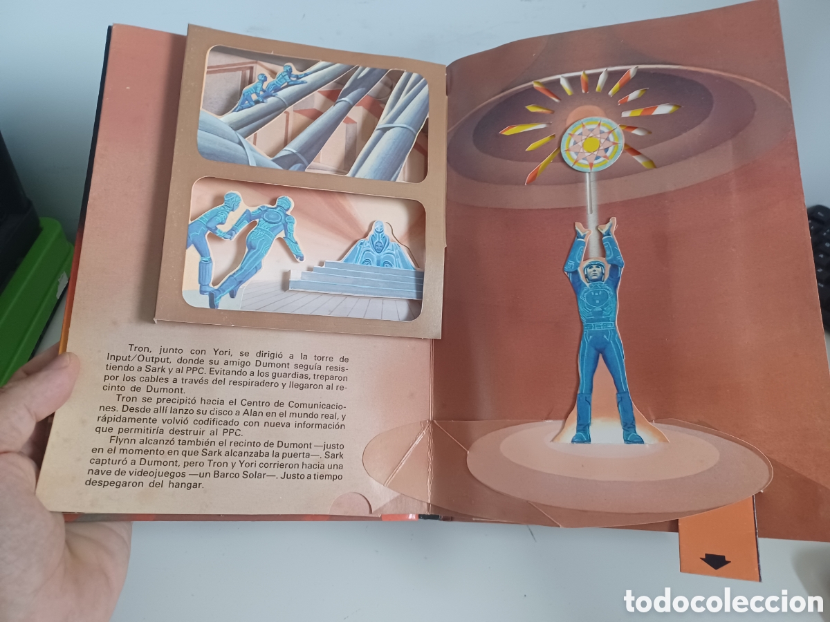 Libros: Tron. Libro Pop-up/ Montena, 1982? - Foto 5